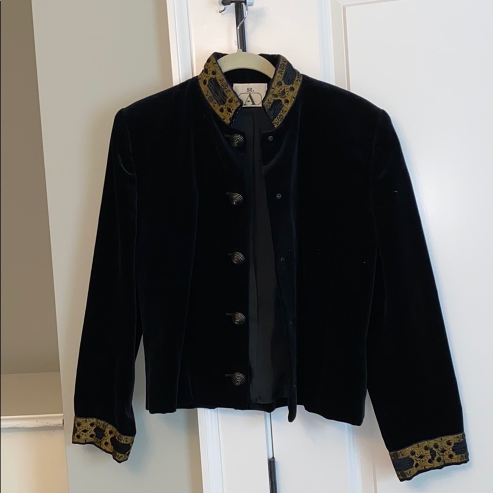 Black Velvet Jacket